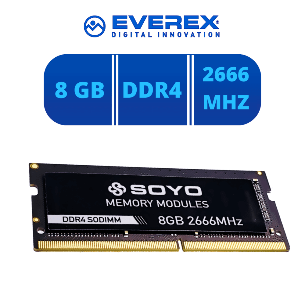 Memória Soyo DDR4 Sodimm 8GB 2666MHz | KaBuM!