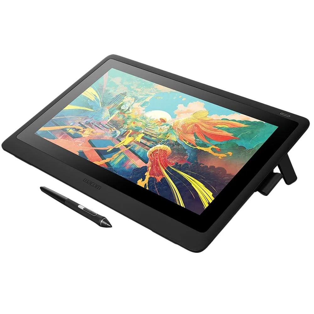 Wacom cintiq 16（DTK1660KOD） スタンド付き Mesa Digitalizadora Wacom Cintiq DTK1660 16 KaBuM