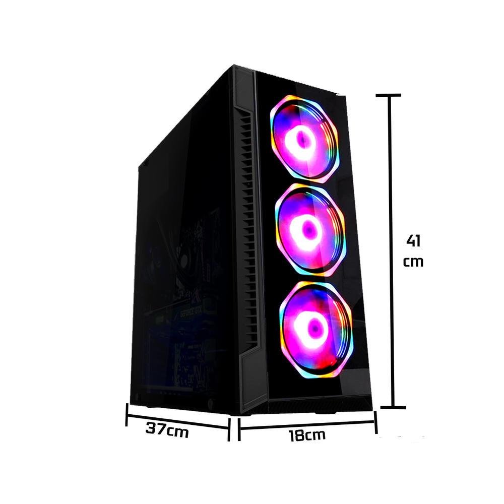 Pc Gamer Fácil I3 16GB GTX 1660 S 6GB SSD 480GB