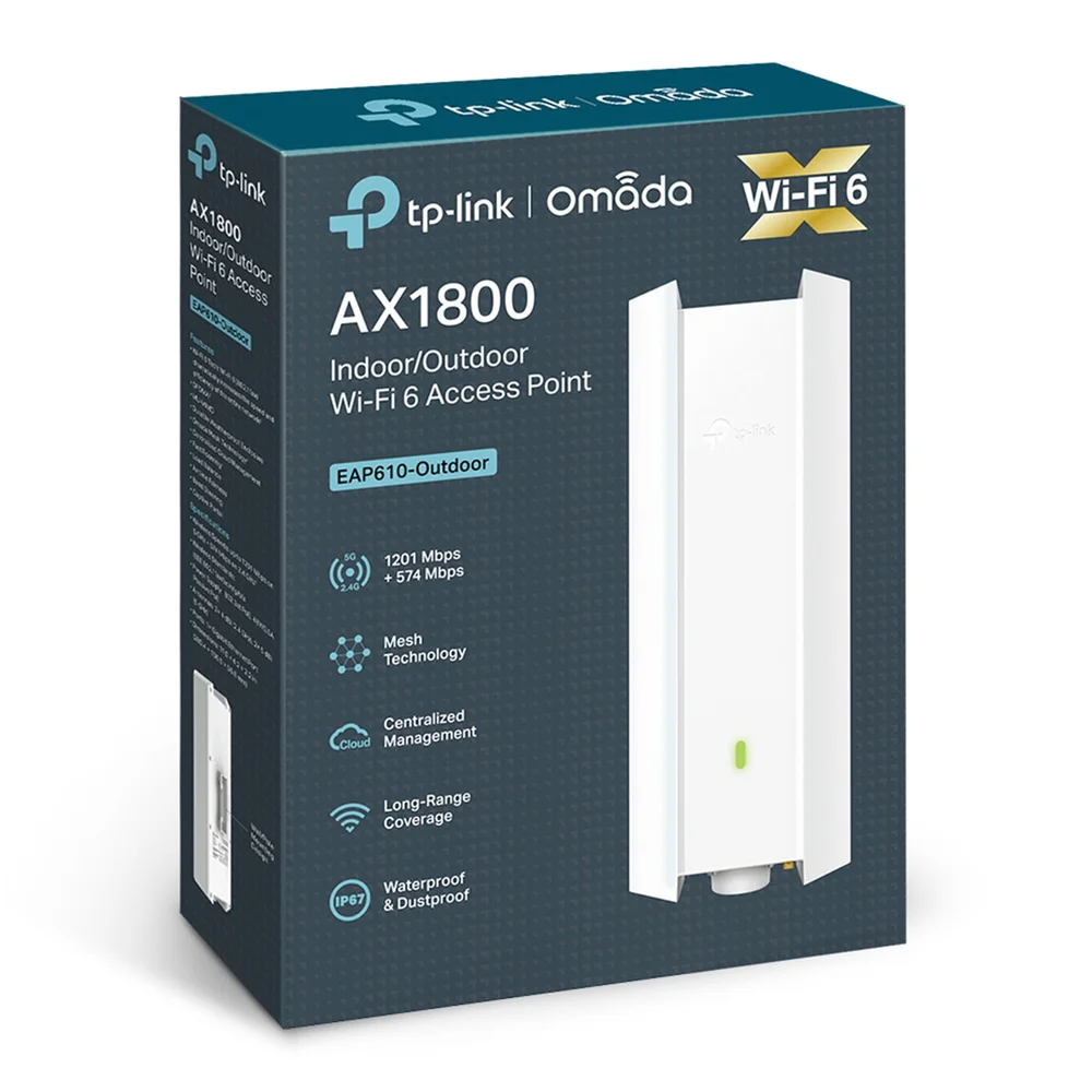 Access Point TpLink Eap610 Outdoor Wireless KaBuM