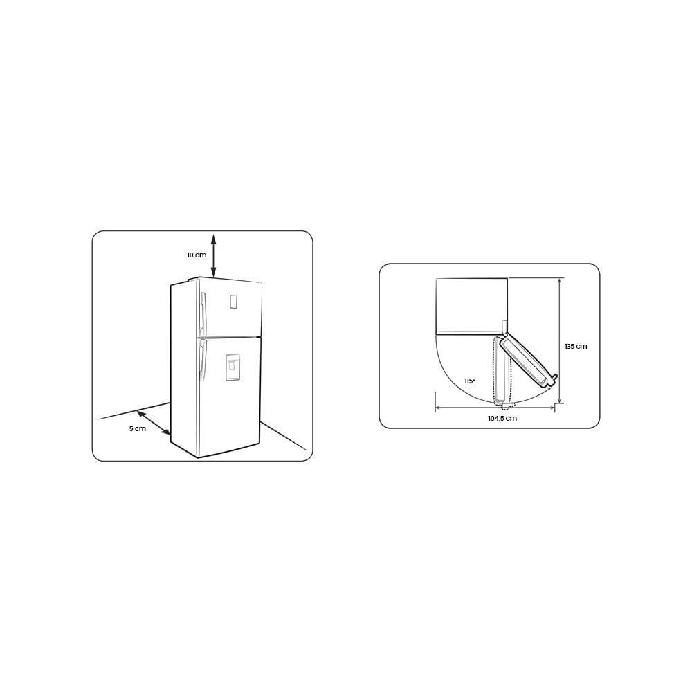 Geladeira Frost Free Samsung Rt43 Com Powervolt Inverter Duplex 440l Black Inox Look Bivolt Geladeira Frost Free Samsung Rt43 Com Powervolt Inverter Duplex 440l Black Inox Look Bivolt