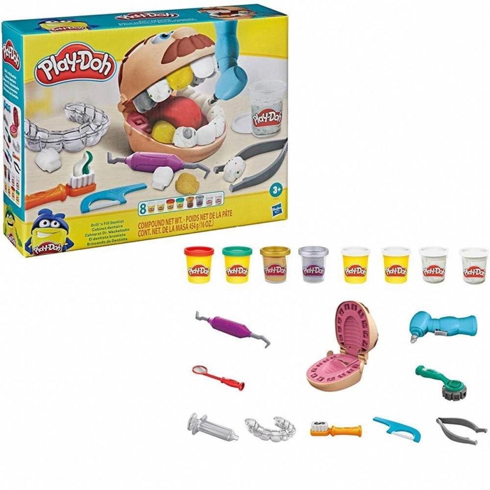 Conjunto De Massinha Hasbro Play-doh Dentista Ii | KaBuM!