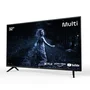 Smart TV Multi 32 Polegadas HD, Wi-Fi, USB, RJ45, AV, HDMI, Sistema ANDR Dolby Audio, Google Assistente, Loja De APP - Tl042