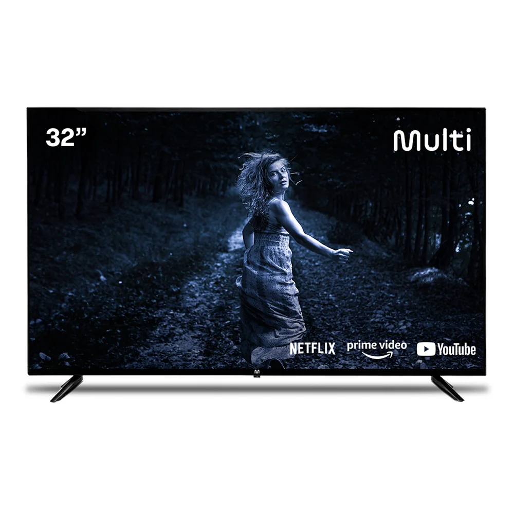 Smart TV Multi 32 Polegadas HD, Wi-Fi, USB, RJ45, AV, HDMI, Sistema ANDR Dolby Audio, Google Assistente, Loja De APP - Tl042 Smart TV Multi 32 Polegadas HD, Wi-Fi, USB, RJ45, AV, HDMI, Sistema ANDR Dolby Audio, Google Assistente, Loja De APP - Tl042