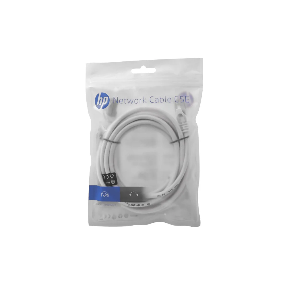 Cabo Rede 2.0m Cat.5e Ftp Hp Dhc-c5e-ftp - Branco