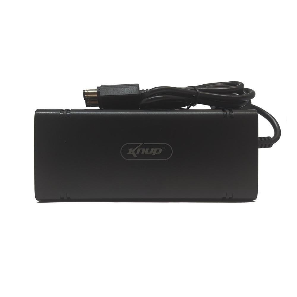 Fonte Xbox 360 Slim, Kp-w013, 2 Pinos, Bivolt 110/220v, 135w, Cabo Força