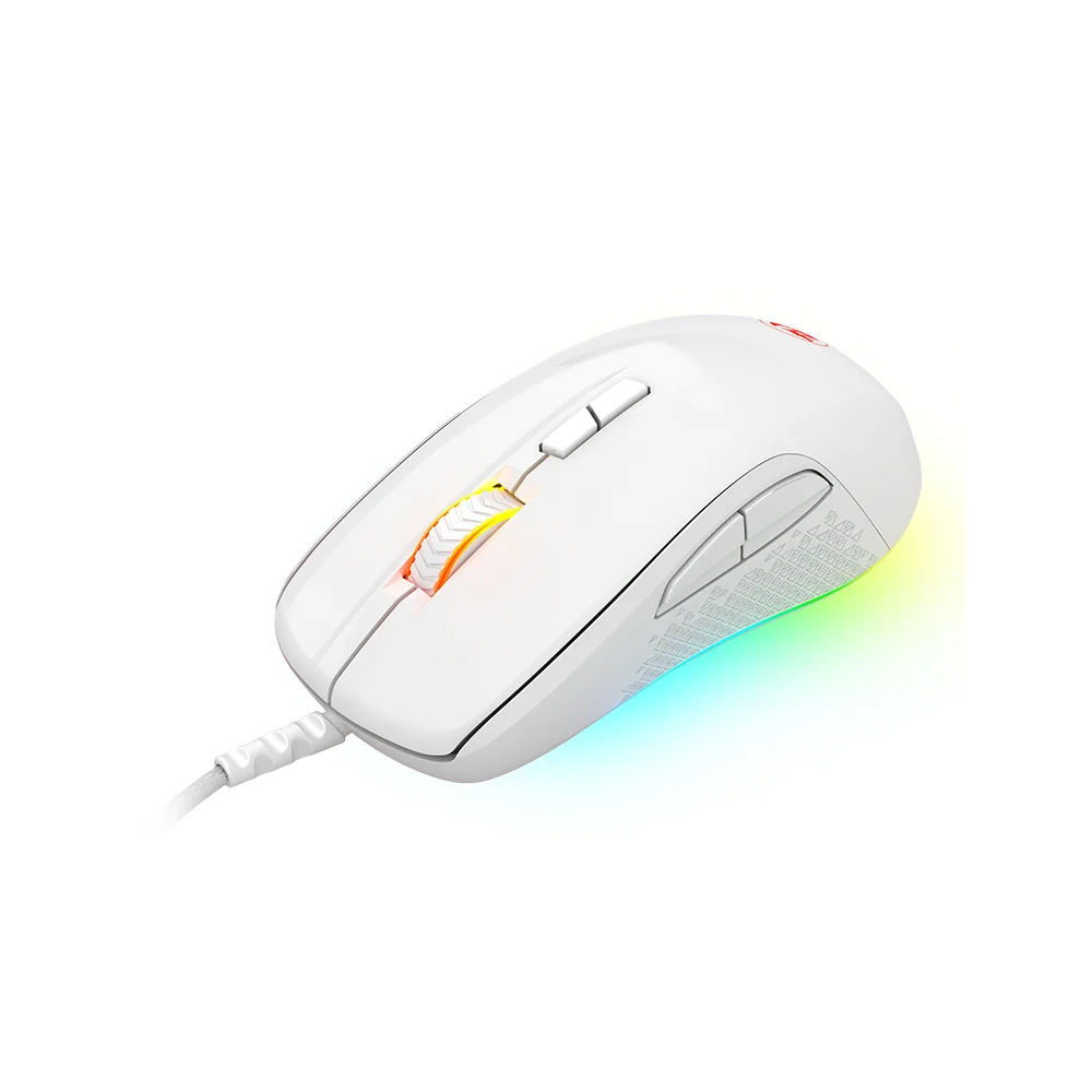 Mouse Gamer Redragon Stormrage, 10000 DPI, USB 2.0, Com Fio, Branco Mouse Gamer Redragon Stormrage, 10000 DPI, USB 2.0, Com Fio, Branco