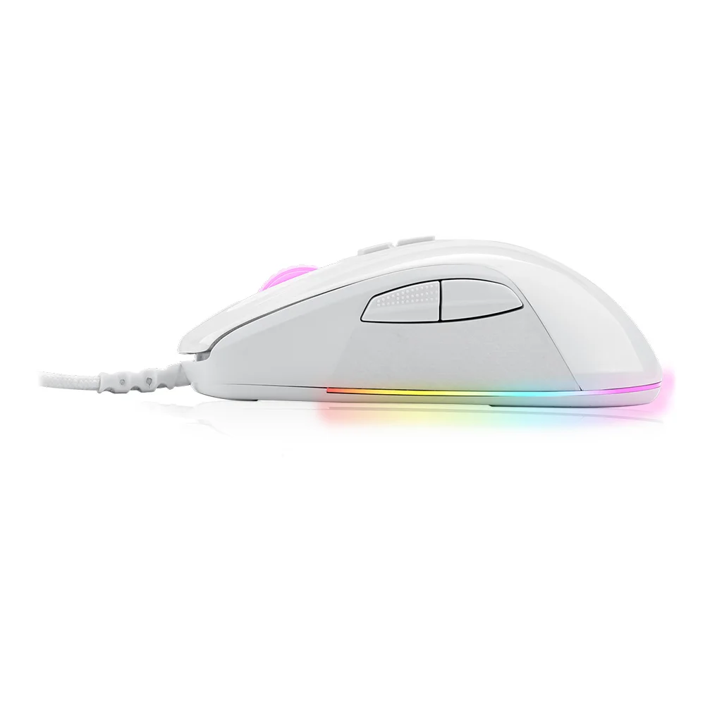 Mouse Gamer Redragon Stormrage, 10000 DPI, USB 2.0, Com Fio, Branco Mouse Gamer Redragon Stormrage, 10000 DPI, USB 2.0, Com Fio, Branco
