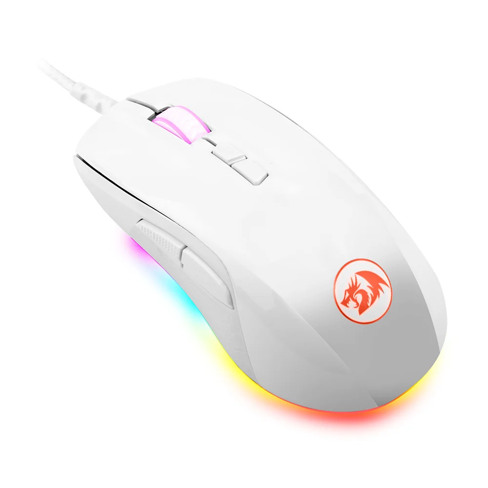 Mouse Gamer Redragon Stormrage, 10000 DPI, USB 2.0, Com Fio, Branco Mouse Gamer Redragon Stormrage, 10000 DPI, USB 2.0, Com Fio, Branco