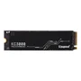 SSD Kingston Kc3000 Gen4, 1024GB, M.2 2280 PCIe 4 NVME, Leitura 7000 MB/s E Gravação 6000 MB/s, Preto - Skc3000s/1024g
