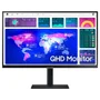 Monitor Samsung ViewFinity S6, 27p, QHD, Tela Plana, 75Hz, 5Ms, HDMI, DP, USB-C, FreeSync, Game Mode