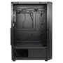 Gabinete Gamer Oex Haven Gh300, Lateral Em Vidro, 1x Cooler Led RGB 120mm, USB 3.0, Preto