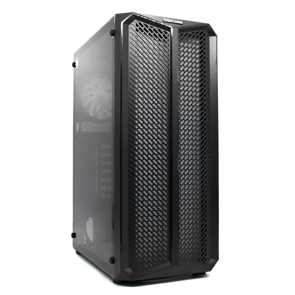 Gabinete Gamer Oex Haven Gh300, Lateral Em Vidro, 1x Cooler Led RGB 120mm, USB 3.0, Preto Gabinete Gamer Oex Haven Gh300, Lateral Em Vidro, 1x Cooler Led RGB 120mm, USB 3.0, Preto