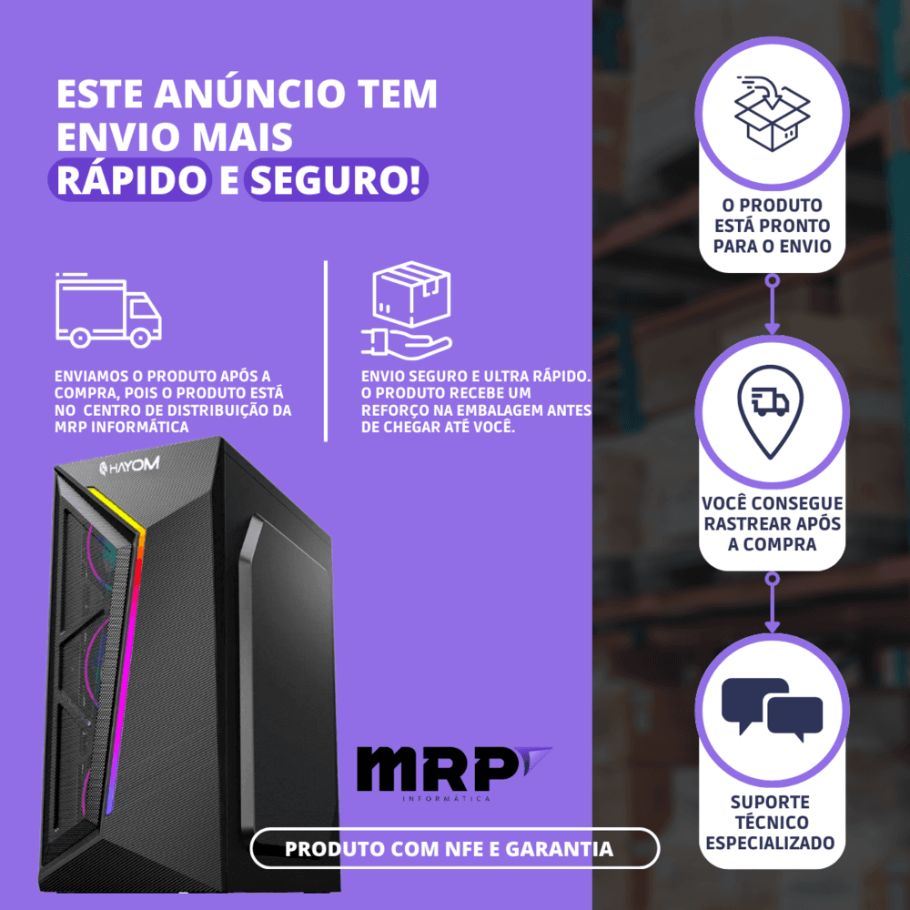 PC Gamer Intel I5, SSD 240GB, Memoria RAM 16GB em Campinas - foto 4