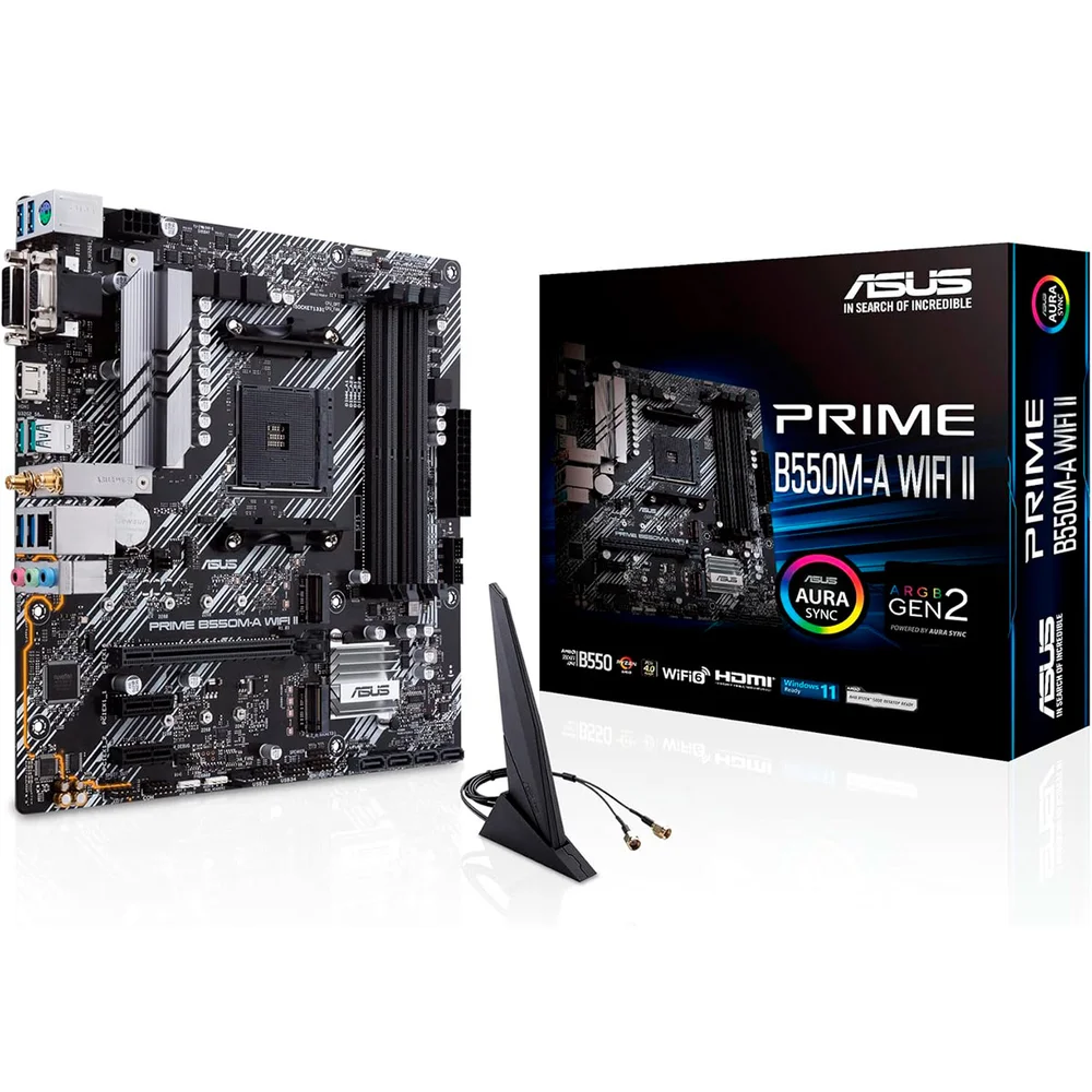 DDR4-2666 16GB×2 + B550M-A WIFI IIセット Placa Me Asus B550ma 90MB19x0m0eay0 KaBuM