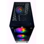 Gabinete Gamer Hayom Gb1729, ATX, Lateral e Frontal em Vidro Temperado, 4x Cooler, Preto
