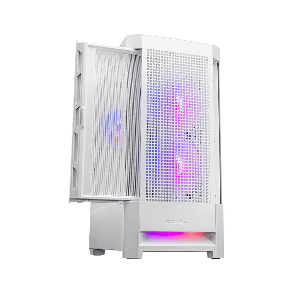 Gabinete Gamer Cougar Duoface, ATX, RGB, White - Ref.385zd10.0003 Gabinete Gamer Cougar Duoface, ATX, RGB, White - Ref.385zd10.0003