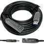 Extensor Usb 3.0 Ativo, Macho X Fêmea, Fibra Óptica ( 50 Metros )