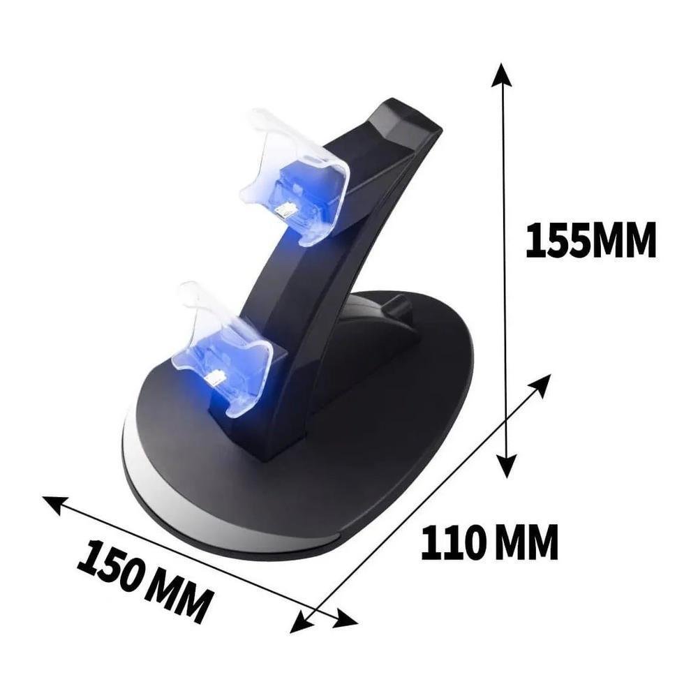 Suporte Carregador De Joystick Ps4 Na Vertical Suporte Carregador De Joystick Ps4 Na Vertical