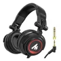 Headphone Maono Estúdio Drivers, Cabo de 3 Metros, Retrátil, P2, Preto - Au-mh501