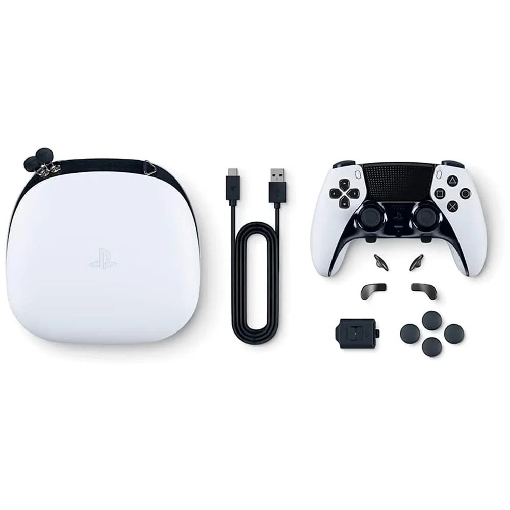 Controle Sony Dualsense Edge Playstation 5, Preto E Branco - Cfi-Zcp1wy Controle Sony Dualsense Edge Playstation 5, Preto E Branco - Cfi-Zcp1wy