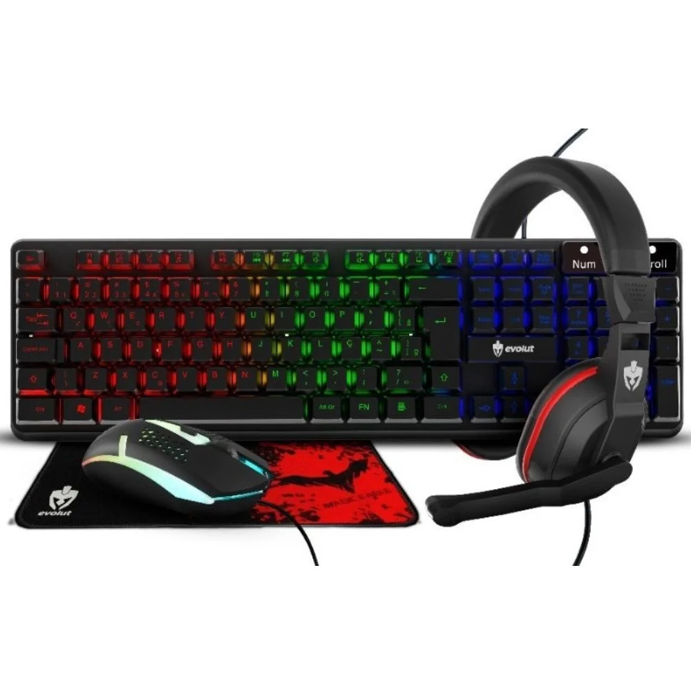 Combo Gamer Eg54 Evolut Starter KaBuM