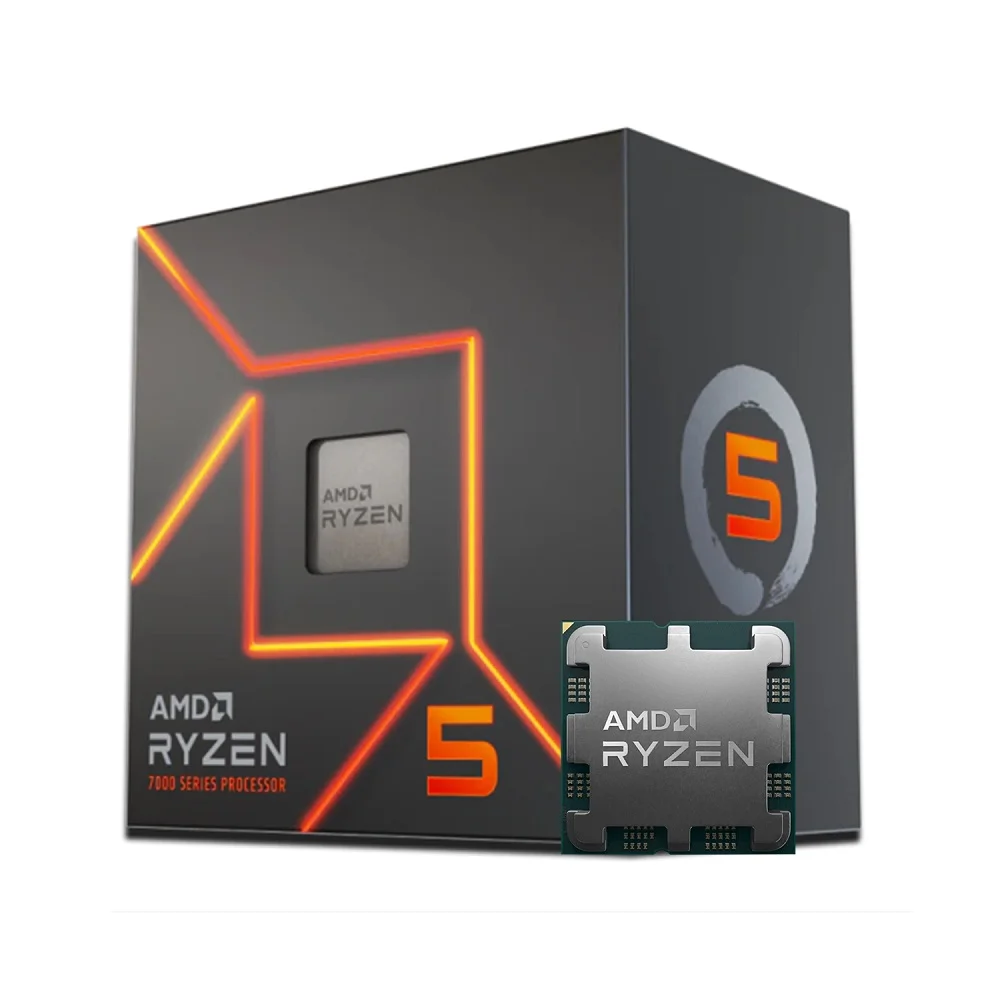 AMD Ryzen５7600 Processador AMD Ryzen 5 7600 KaBuM