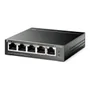 Switch Gigabit, Easy Smart 10/100/1000 C/ 5 Portas (sendo 4 Poe) - Tl-sg105pe SMB