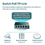 Switch Gigabit, Easy Smart 10/100/1000 C/ 5 Portas (sendo 4 Poe) - Tl-sg105pe SMB