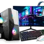 PC Gamer Completo Ryzen 5 5600g, 16gb Ram, SSD 480GB + Monitor 21.5" + Kit Gamer, Black Hawk