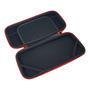 Case 123games, P/ Nintendo Switch Oled, Bolsa/Estojo Proteção, Vermelha