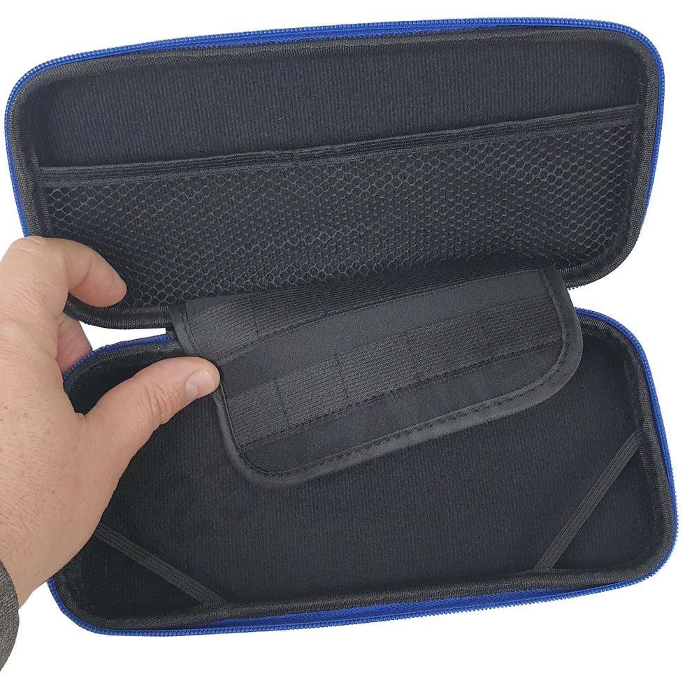 Case 123games, P/ Nintendo Switch Oled, Bolsa/Estojo Proteção, Vermelha Case 123games, P/ Nintendo Switch Oled, Bolsa/Estojo Proteção, Vermelha