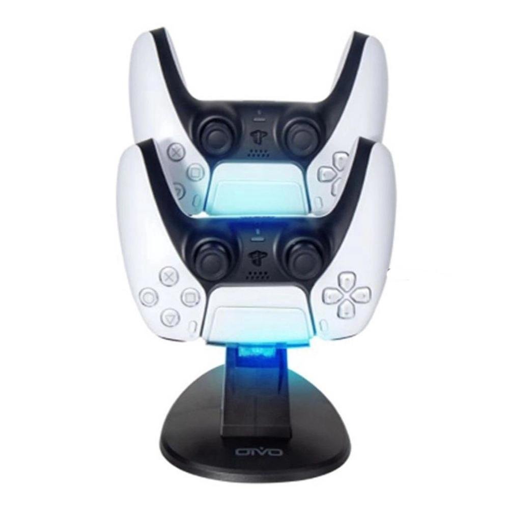 Carregador Base De Joystick Gamme, Duplo, para Playstation 5 Carregador Base De Joystick Gamme, Duplo, para Playstation 5