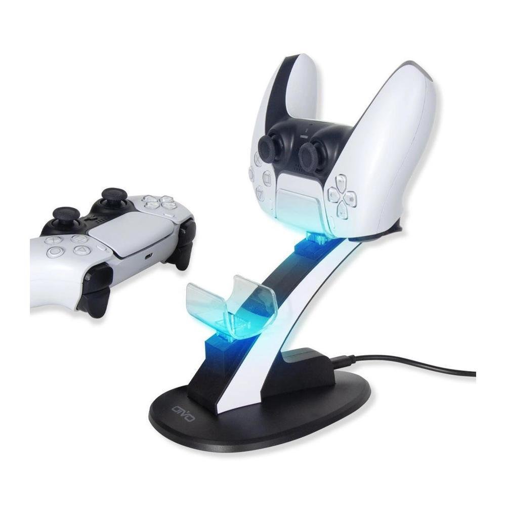 Carregador Base De Joystick Gamme, Duplo, para Playstation 5 Carregador Base De Joystick Gamme, Duplo, para Playstation 5