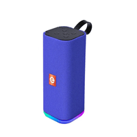 Caixa Som Bluetooth Sounbox Max 10w Fm Sd Usb Led RGB Cs-m33btl Azul