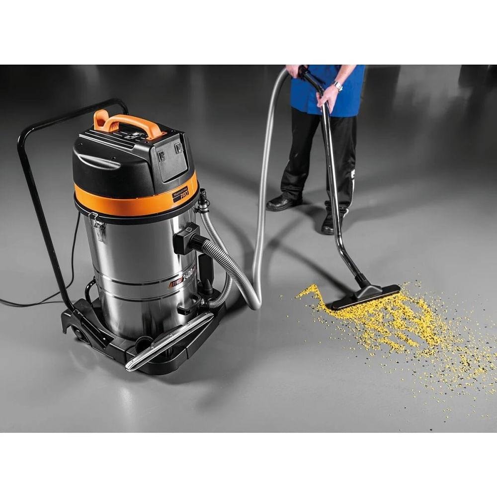 Aspirador De Pó Tramontina 80L 2400w 127V Inox