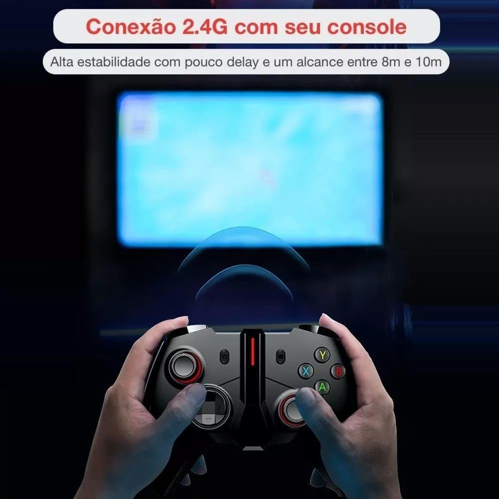 Controle Gamer Feir Fr-4208 Joystick Sem Fio, Wireless, Para Xbox One Computador Pc