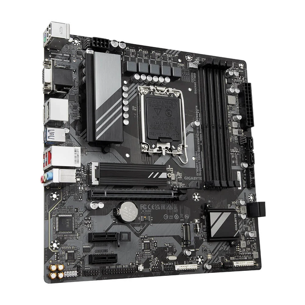 Placa-Mãe Gigabyte B760m DS3h, DDR5, LGA1700, Micro ATX