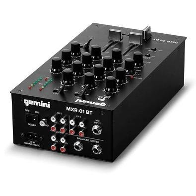 gemini MXR-01 BT DJミキサー Mixer Dj Analógico Gemini Mxr01bt KaBuM