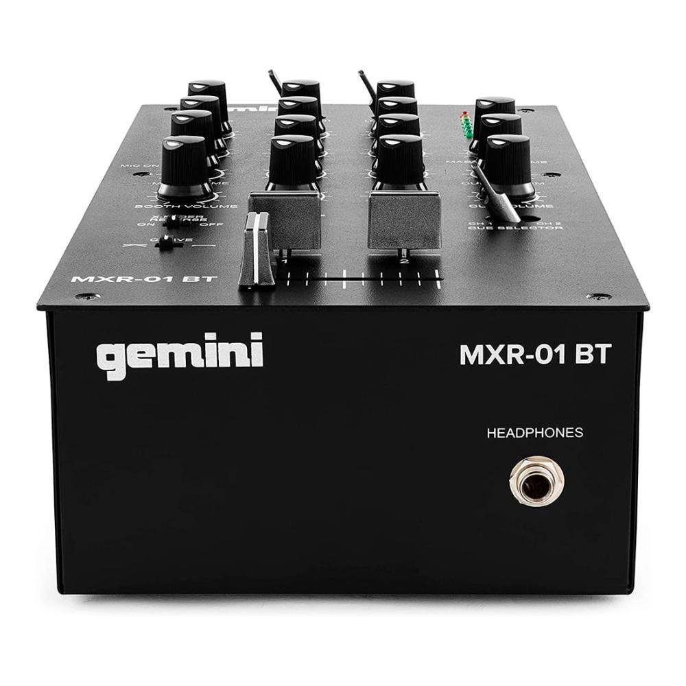 Mixer Dj Analógico Gemini Mxr01bt KaBuM