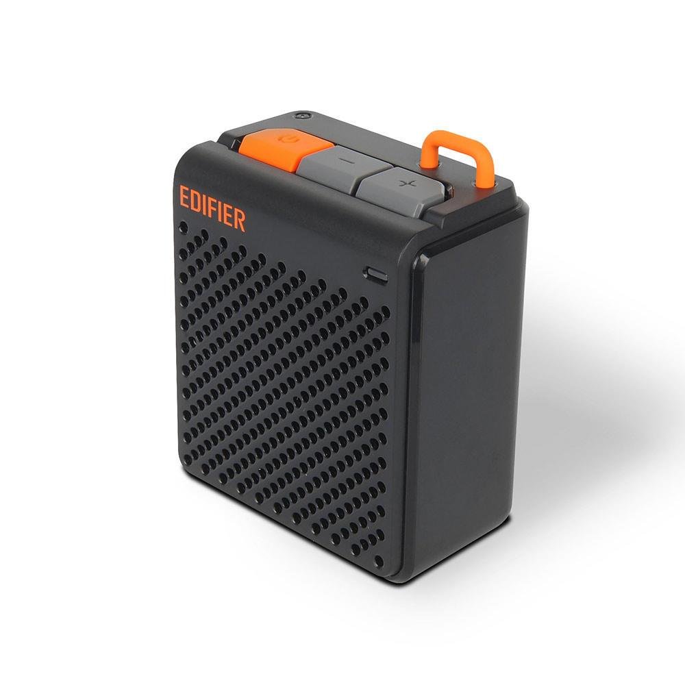 Caixa De Som Portátil Edifier Mp85, Bluetooth, Preto/Laranja