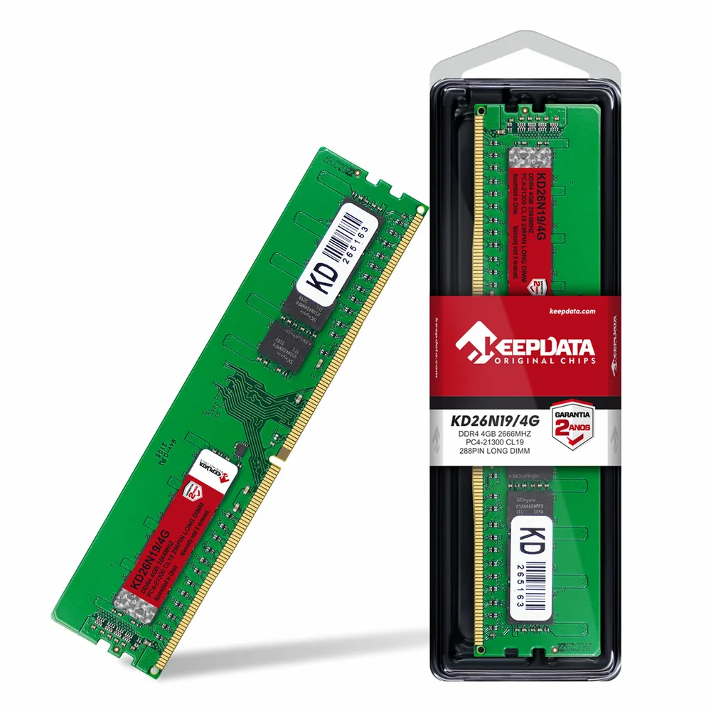 Memória Keepdata 4GB 2666mhz DDR4 KaBuM