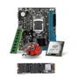 Kit Placa Mãe H110 + Processador I7 7700 + Memória 8GB DDR4 + Cooler + M.2 256GB - Powerpc