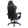Cadeira Gamer Prizi JX-1039PU, Até 120Kg, Ajustável, Com Almofadas, Roxa