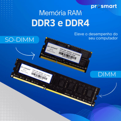 Memória Prosmart 8GB 2666MHz DDR4 12V Sodimm