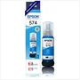 Refil Tinta Epson Fotográfico, Ciano T574 T574220, Compatível Impressoras L8050, L18050
