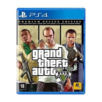 Imagem do produto Grand Theft Auto V: Premium Edition PS4 - Físico em Kabum