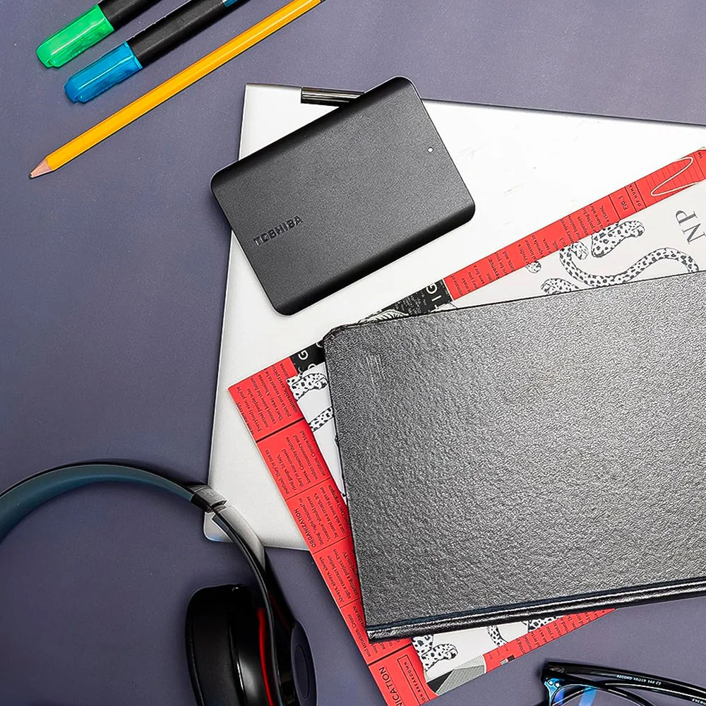 HD Externo 1TB Toshiba Canvio Basics USB 30 KaBuM