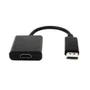 Adaptador Md9 Displayport (M) x HDMI (F), Preto