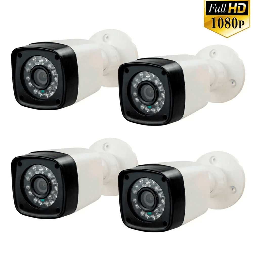 Kit 4 Cameras Segurança Fullhd Dvr Intelbras 4ch C/hd 160gb Kit 4 Cameras Segurança Fullhd Dvr Intelbras 4ch C/hd 160gb